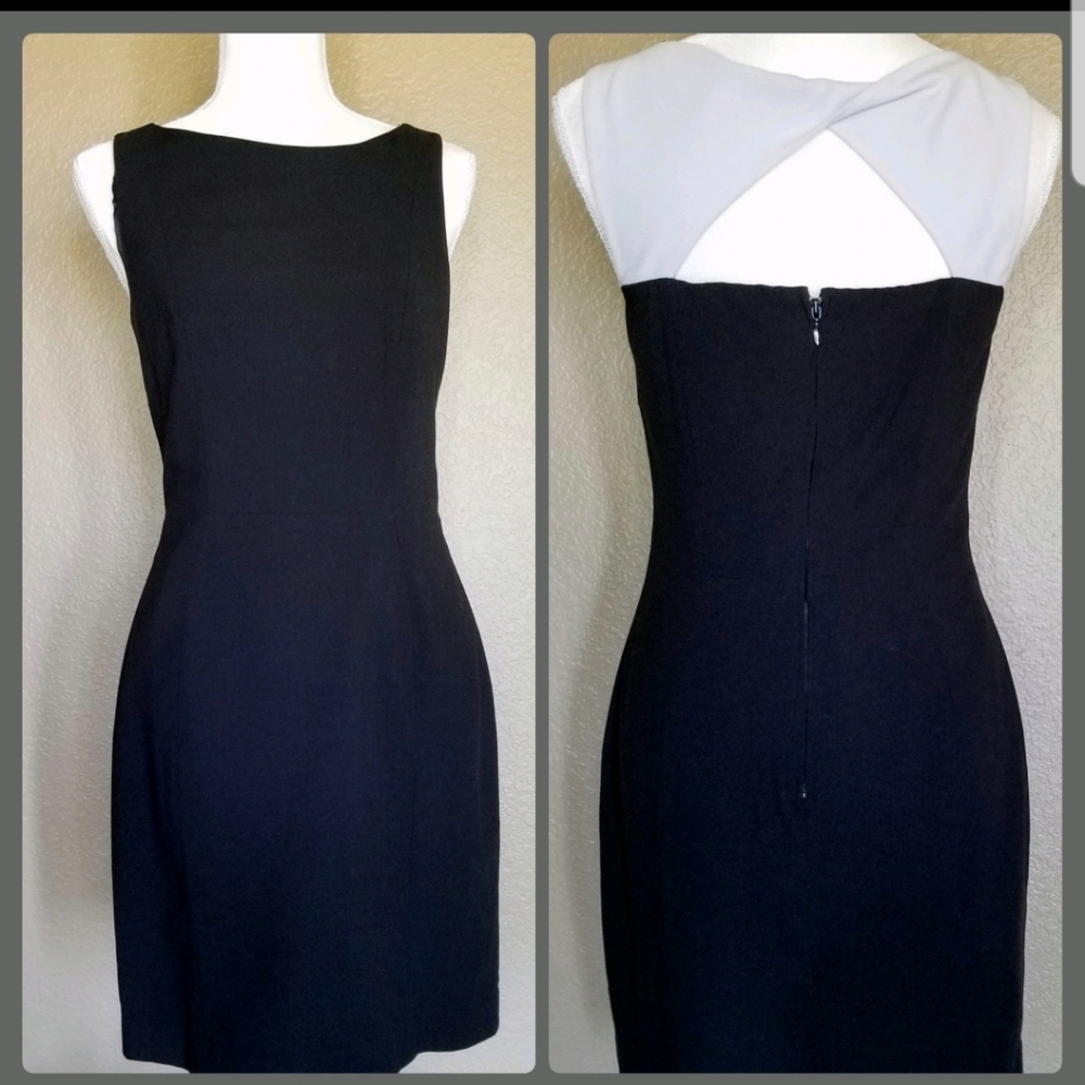 H&M Black Dress with Back Keyhole Cutout